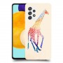 קשת ג 'ירפה כיסוי מגן קשיח מעוצב ל Samsung Galaxy A52s 5G יחידה אחת סקרין מובייל