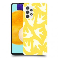 צהוב ציפור החיים כיסוי מגן קשיח מעוצב ל Samsung Galaxy A52s 5G יחידה אחת סקרין מובייל