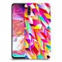 פסים ניאון כיסוי מגן קשיח מעוצב ל Samsung Galaxy A70 יחידה אחת סקרין מובייל