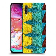 הפשטה צבועה כיסוי מגן קשיח מעוצב ל Samsung Galaxy A70 יחידה אחת סקרין מובייל