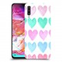 לבבות פסטל כיסוי מגן קשיח מעוצב ל Samsung Galaxy A70 יחידה אחת סקרין מובייל