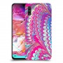 טווס סיפור כיסוי מגן קשיח מעוצב ל Samsung Galaxy A70 יחידה אחת סקרין מובייל