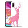 צבי ורוד כיסוי מגן קשיח מעוצב ל Samsung Galaxy A70 יחידה אחת סקרין מובייל
