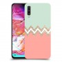 ורוד ירוק כיסוי מגן קשיח מעוצב ל Samsung Galaxy A70 יחידה אחת סקרין מובייל