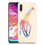 קשת ג 'ירפה כיסוי מגן קשיח מעוצב ל Samsung Galaxy A70 יחידה אחת סקרין מובייל