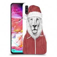 סנטה אריה כיסוי מגן קשיח מעוצב ל Samsung Galaxy A70 יחידה אחת סקרין מובייל