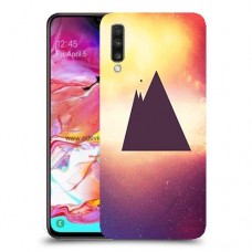 שטח פירמידים כיסוי מגן קשיח מעוצב ל Samsung Galaxy A70 יחידה אחת סקרין מובייל