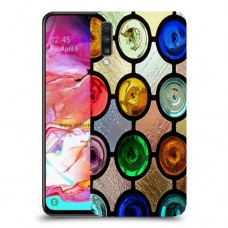 ויטראז ' כיסוי מגן קשיח מעוצב ל Samsung Galaxy A70 יחידה אחת סקרין מובייל
