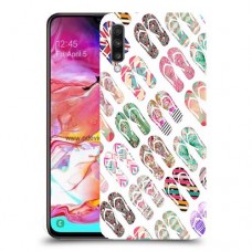 צעדים שאתה עוזב כיסוי מגן קשיח מעוצב ל Samsung Galaxy A70 יחידה אחת סקרין מובייל