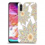 חמניות בלבן כיסוי מגן קשיח מעוצב ל Samsung Galaxy A70 יחידה אחת סקרין מובייל