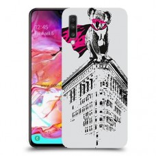 סופר קוקלה כיסוי מגן קשיח מעוצב ל Samsung Galaxy A70 יחידה אחת סקרין מובייל
