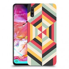 הצגת הפשטה כיסוי מגן קשיח מעוצב ל Samsung Galaxy A70 יחידה אחת סקרין מובייל