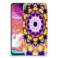 מנדלה כיסוי מגן קשיח מעוצב ל Samsung Galaxy A70 יחידה אחת סקרין מובייל