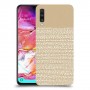 נקודות לבנות כיסוי מגן קשיח מעוצב ל Samsung Galaxy A70 יחידה אחת סקרין מובייל