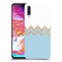 לבן כחול כיסוי מגן קשיח מעוצב ל Samsung Galaxy A70 יחידה אחת סקרין מובייל