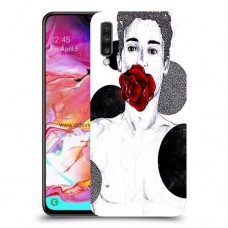 נוכחות נשים כיסוי מגן קשיח מעוצב ל Samsung Galaxy A70 יחידה אחת סקרין מובייל