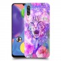 חתול מושלג כיסוי מגן קשיח מעוצב ל Samsung Galaxy A70s יחידה אחת סקרין מובייל