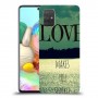 אהבה גורמת לך לנצנץ כיסוי מגן קשיח מעוצב ל Samsung Galaxy A71 יחידה אחת סקרין מובייל