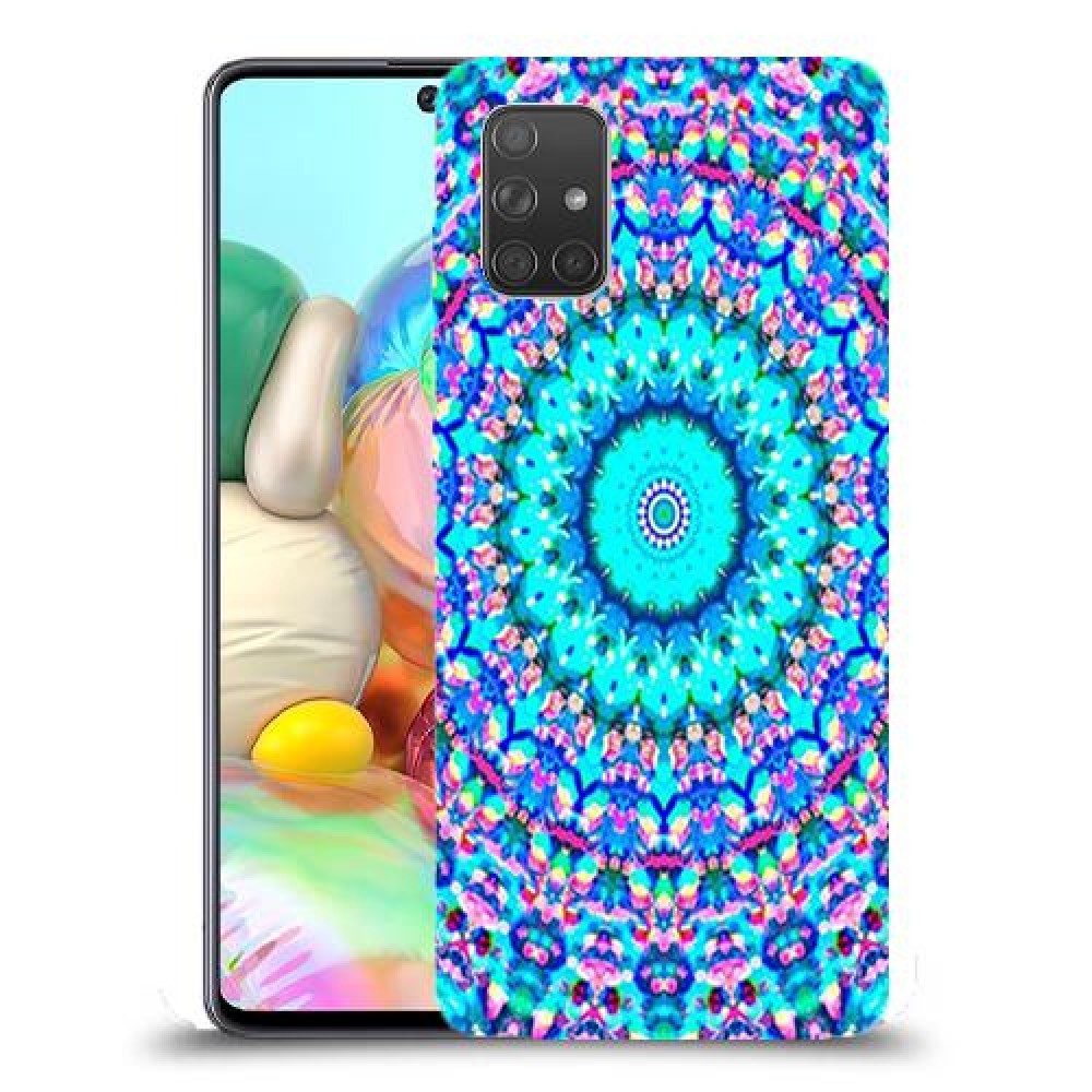 מנדלה בצבע כיסוי מגן קשיח מעוצב ל Samsung Galaxy A71 יחידה אחת סקרין מובייל