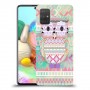 ינשוף נחמד כיסוי מגן קשיח מעוצב ל Samsung Galaxy A71 יחידה אחת סקרין מובייל