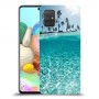 חופשה גן עדן כיסוי מגן קשיח מעוצב ל Samsung Galaxy A71 יחידה אחת סקרין מובייל