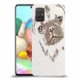 דיוקן סולד כיסוי מגן קשיח מעוצב ל Samsung Galaxy A71 יחידה אחת סקרין מובייל