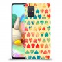 לבבות קשת כיסוי מגן קשיח מעוצב ל Samsung Galaxy A71 יחידה אחת סקרין מובייל