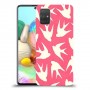 החיים האדומים כיסוי מגן קשיח מעוצב ל Samsung Galaxy A71 יחידה אחת סקרין מובייל