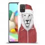 סנטה אריה כיסוי מגן קשיח מעוצב ל Samsung Galaxy A71 יחידה אחת סקרין מובייל