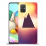 שטח פירמידים כיסוי מגן קשיח מעוצב ל Samsung Galaxy A71 יחידה אחת סקרין מובייל