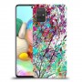 באביב בסגול כיסוי מגן קשיח מעוצב ל Samsung Galaxy A71 יחידה אחת סקרין מובייל