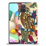 ינשוף חכם כיסוי מגן קשיח מעוצב ל Samsung Galaxy A71 יחידה אחת סקרין מובייל