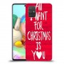 אתה עבור חג המולד כיסוי מגן קשיח מעוצב ל Samsung Galaxy A71 יחידה אחת סקרין מובייל