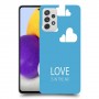 אהבה באוויר כיסוי מגן קשיח מעוצב ל Samsung Galaxy A72 יחידה אחת סקרין מובייל