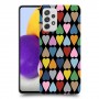 פסיפס קשת לבבות כיסוי מגן קשיח מעוצב ל Samsung Galaxy A72 יחידה אחת סקרין מובייל
