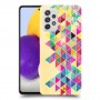 ניאון רומבי כיסוי מגן קשיח מעוצב ל Samsung Galaxy A72 יחידה אחת סקרין מובייל
