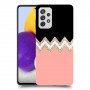 ורוד-לבן-לבן כיסוי מגן קשיח מעוצב ל Samsung Galaxy A72 יחידה אחת סקרין מובייל