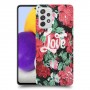 רוז אהבה כיסוי מגן קשיח מעוצב ל Samsung Galaxy A72 יחידה אחת סקרין מובייל