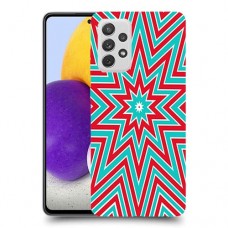 צבעי שלג כיסוי מגן קשיח מעוצב ל Samsung Galaxy A72 יחידה אחת סקרין מובייל