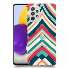 פסים בצבע כיסוי מגן קשיח מעוצב ל Samsung Galaxy A72 יחידה אחת סקרין מובייל