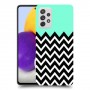 פסים במנטה כיסוי מגן קשיח מעוצב ל Samsung Galaxy A72 יחידה אחת סקרין מובייל