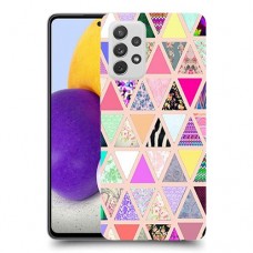 משולש הנאה כיסוי מגן קשיח מעוצב ל Samsung Galaxy A72 יחידה אחת סקרין מובייל