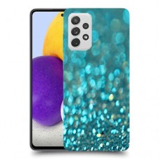 טורקיז יהלומים כיסוי מגן קשיח מעוצב ל Samsung Galaxy A72 יחידה אחת סקרין מובייל