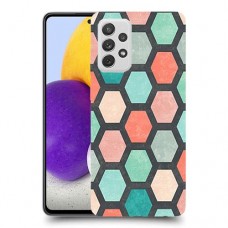 חלת דבש הונבד כיסוי מגן קשיח מעוצב ל Samsung Galaxy A72 יחידה אחת סקרין מובייל