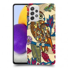 ינשוף חכם כיסוי מגן קשיח מעוצב ל Samsung Galaxy A72 יחידה אחת סקרין מובייל