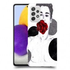 נוכחות נשים כיסוי מגן קשיח מעוצב ל Samsung Galaxy A72 יחידה אחת סקרין מובייל