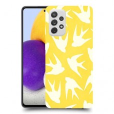 צהוב ציפור החיים כיסוי מגן קשיח מעוצב ל Samsung Galaxy A72 יחידה אחת סקרין מובייל