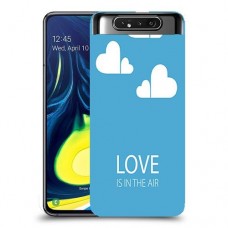 אהבה באוויר כיסוי מגן קשיח מעוצב ל Samsung Galaxy A80 יחידה אחת סקרין מובייל