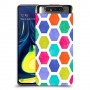ניאון חלת דבש כיסוי מגן קשיח מעוצב ל Samsung Galaxy A80 יחידה אחת סקרין מובייל