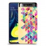 ניאון רומבי כיסוי מגן קשיח מעוצב ל Samsung Galaxy A80 יחידה אחת סקרין מובייל